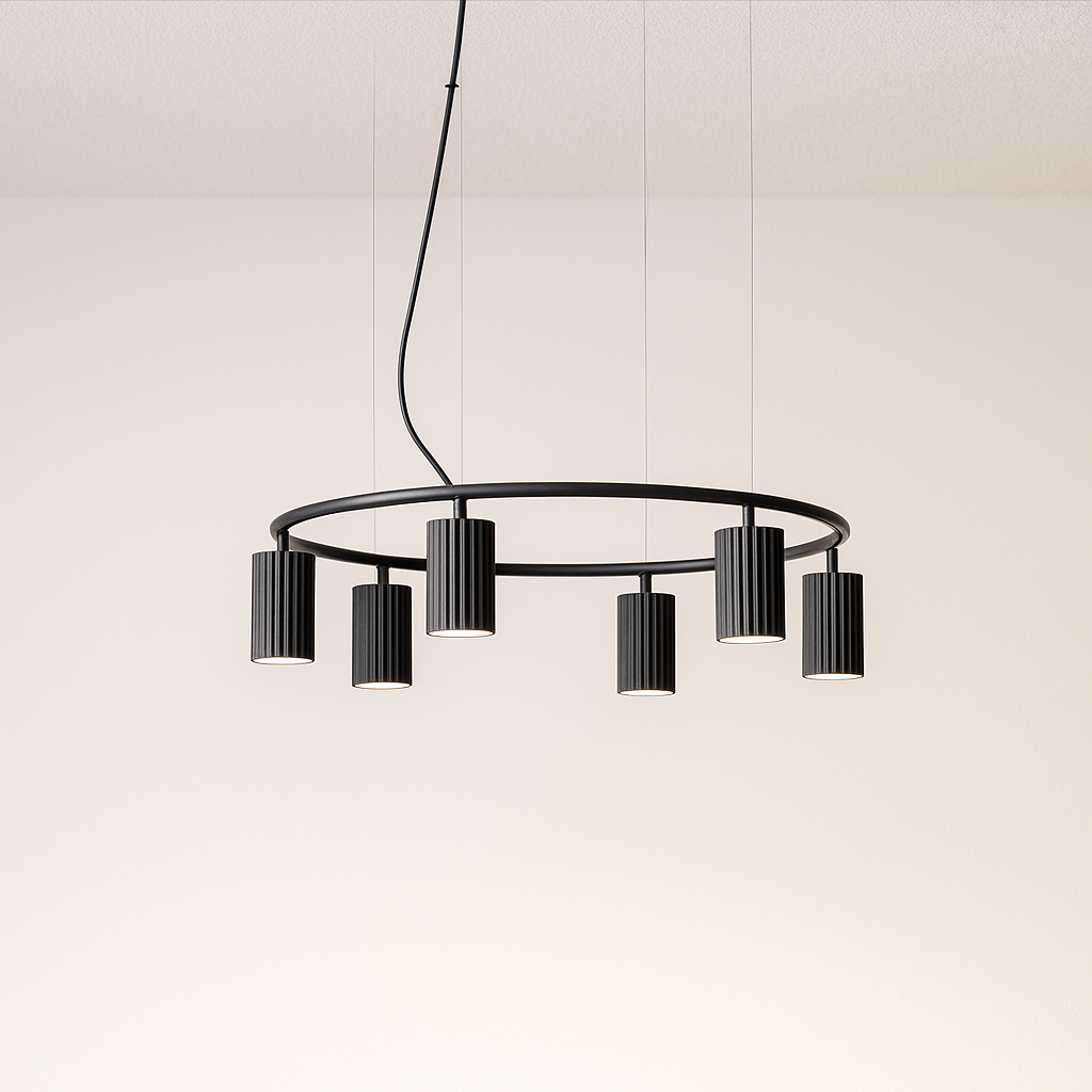 Luminária Pendente Moderno Minimalista Liora Round