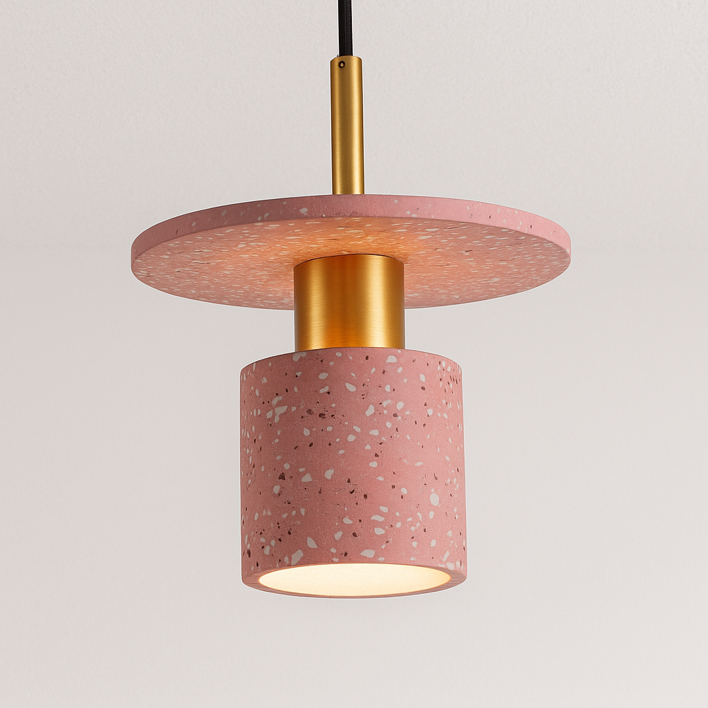 Luminária Pendente Moderna Industrial Granilite Shimmer