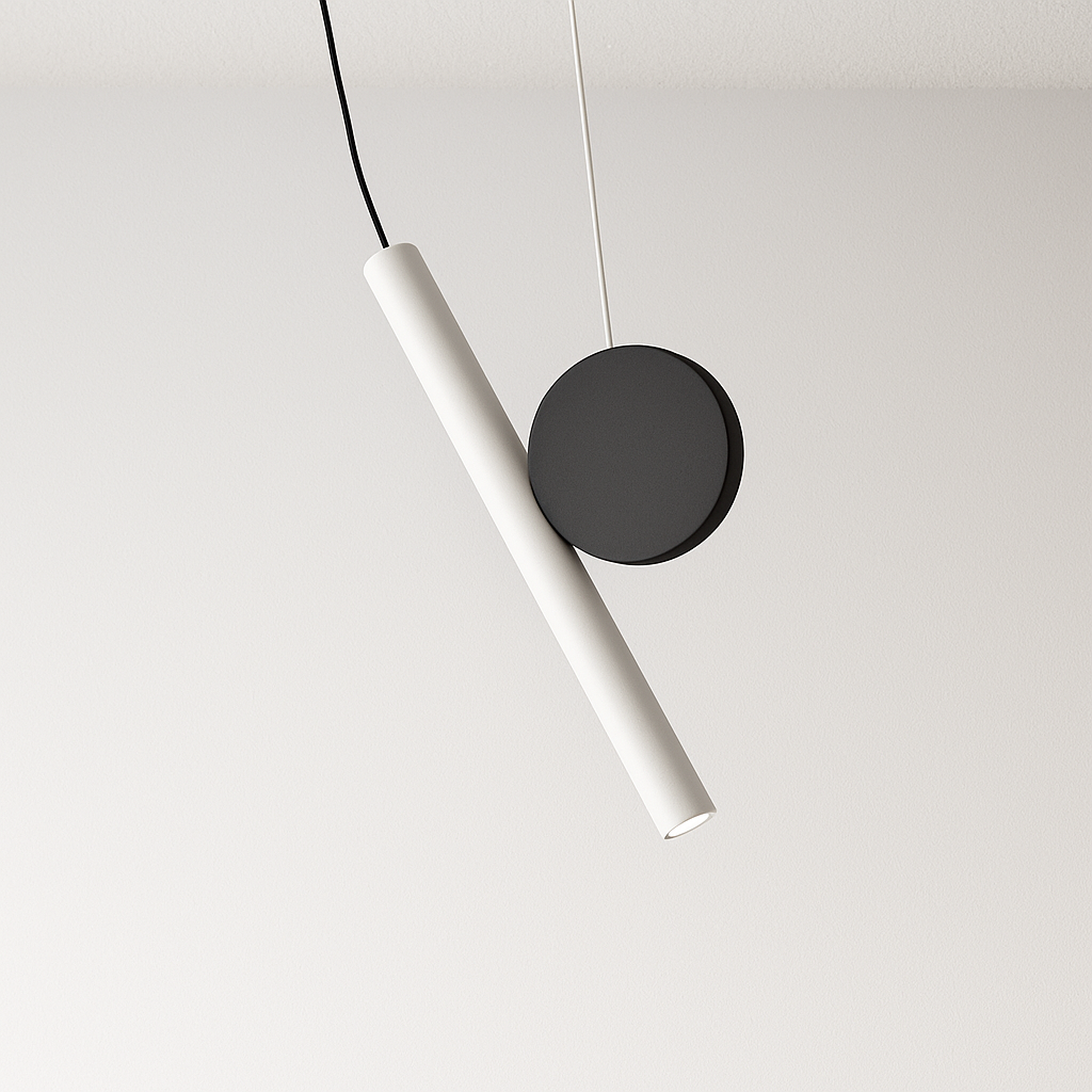 Luminária Pendente Moderno Minimalista LED Fixture