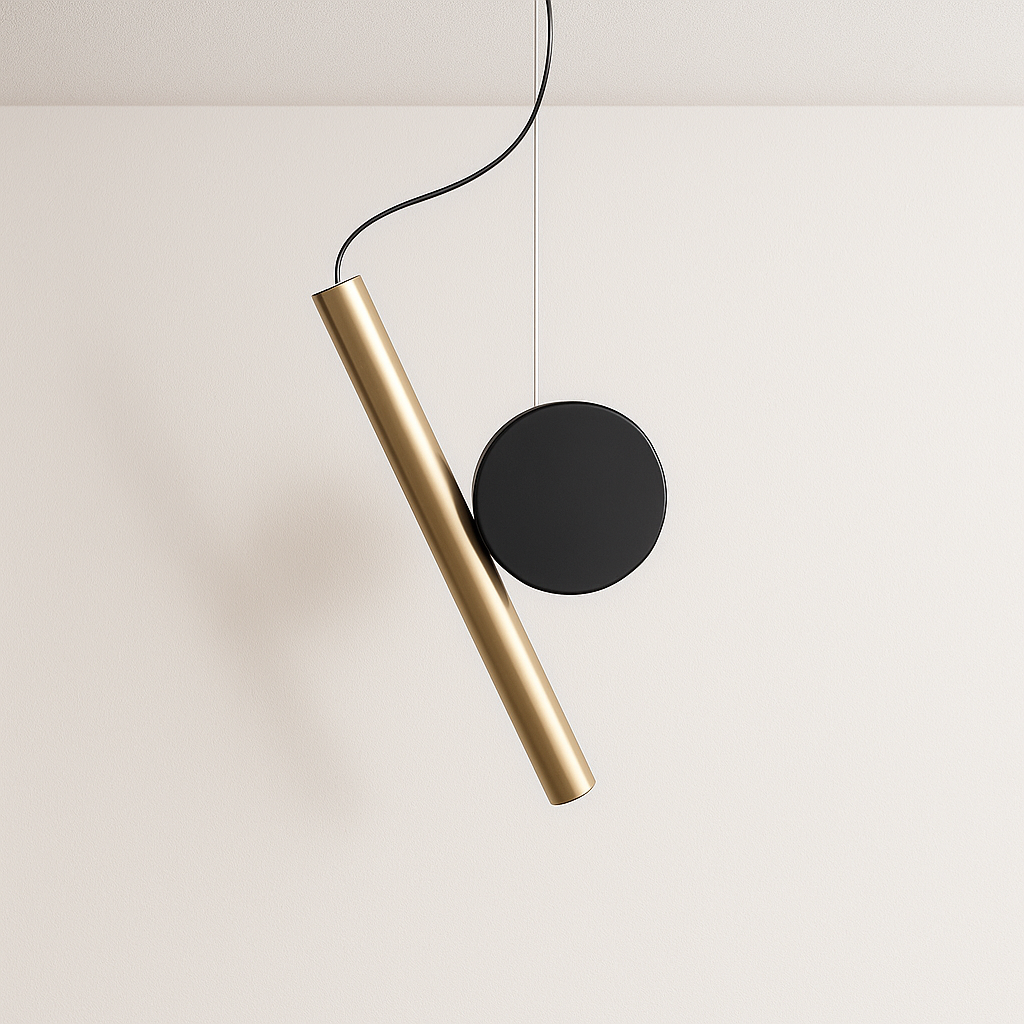 Luminária Pendente Moderno Minimalista LED Fixture