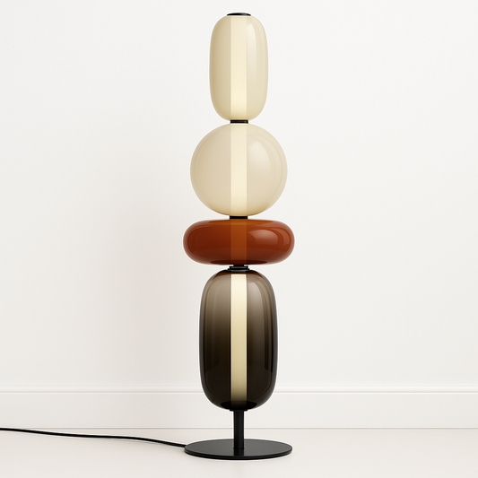 Luminária de Mesa Moderna Minimalista LED Vidro Sole