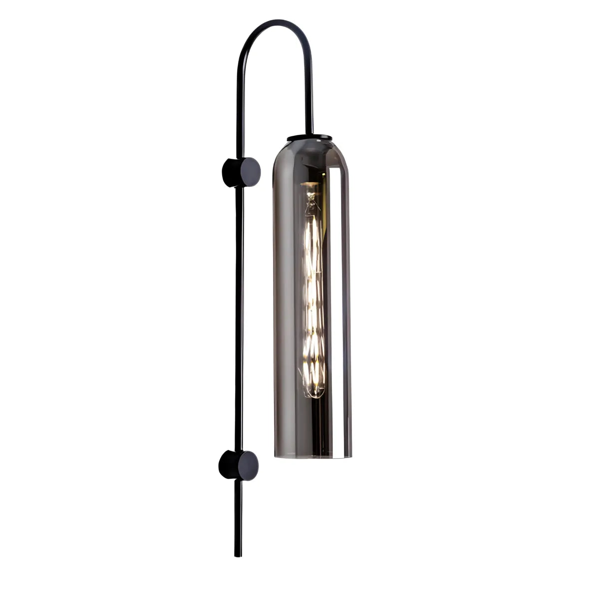 Luminária Arandela Moderna Minimalista Metal Vidro Myna