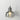 Luminária Pendente Moderna Minimalista Metal Vidro Badejo