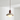 Luminária Pendente Moderno Retrô Vintage Cerâmica Metal Globo Talas