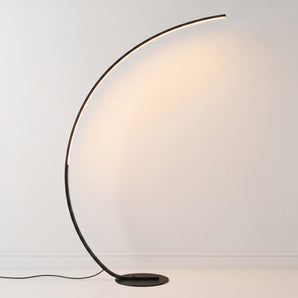 Luminária de Piso Moderna Minimalista Metal LED Gagnoa