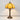 Luminária de Mesa Retrô Minimalista Resina Vidro Metal Gombak