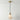 Luminária Pendente Clássico Retrô Vintage Vidro Metal Comillas