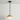 Luminária Pendente Moderno Minimalista Mármore Travertino Vidro Globo Dukem