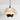 Luminária Pendente Moderno Retrô Vintage Vidro Metal LED Demi