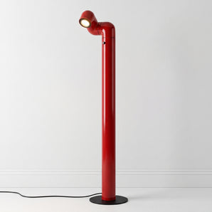 Luminária de Piso Coluna Moderna Minimalista Metal Calabria