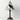 Luminária de Mesa Retrô Minimalista Metal Resina Vidro Raven