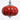 Luminária Pendente Moderna Retrô Vintage Vidro Metal Globo Vermelho Ploiesti