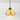 Luminária Pendente Retrô Minimalista Vidro Metal Bangsar