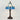 Luminária de Mesa Retrô Minimalista Metal Resina Vidro Serdang
