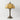 Luminária de Mesa Retrô Minimalista Resina Vidro Metal Gombak