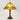 Luminária de Mesa Retrô Minimalista Resina Vidro Metal Caves