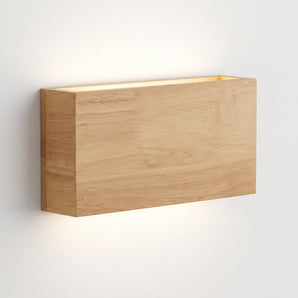 Luminária Arandela Minimalista Madeira  LED Civita