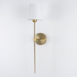 Luminária Arandela Moderna Minimalista Metal Tecido Ravno