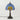 Luminária de Mesa Retrô Minimalista Vidro Resina Metal Plottier