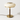 Luminária De Mesa Abajur Minimalista Vidro Metal Elluna
