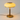 Luminária De Mesa Abajur Minimalista Vidro Metal Elluna