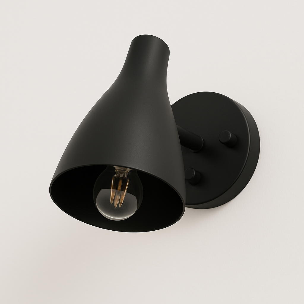 Luminária Arandela Minimalista Metal Hazar