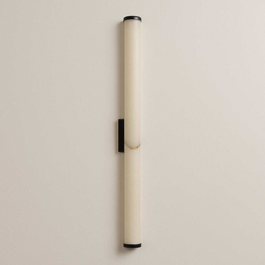 Luminária Arandela Moderna Minimalista LED Mármore Tiano