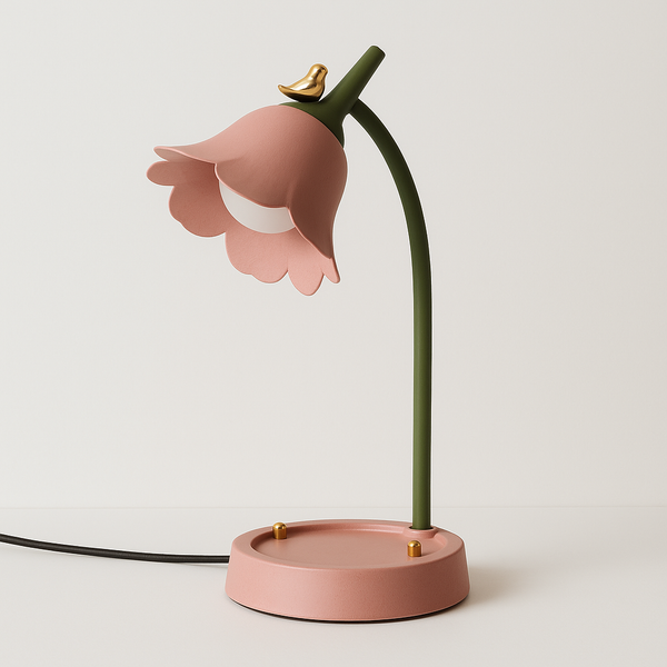 Luminária de Mesa Moderna Minimalista Articulada LED Flower
