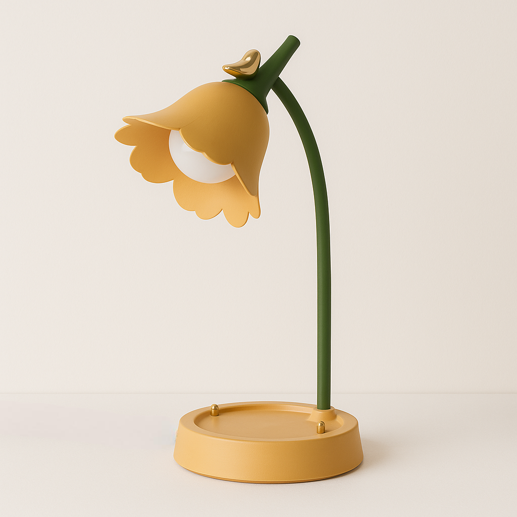 Luminária de Mesa Moderna Minimalista Articulada LED Flower