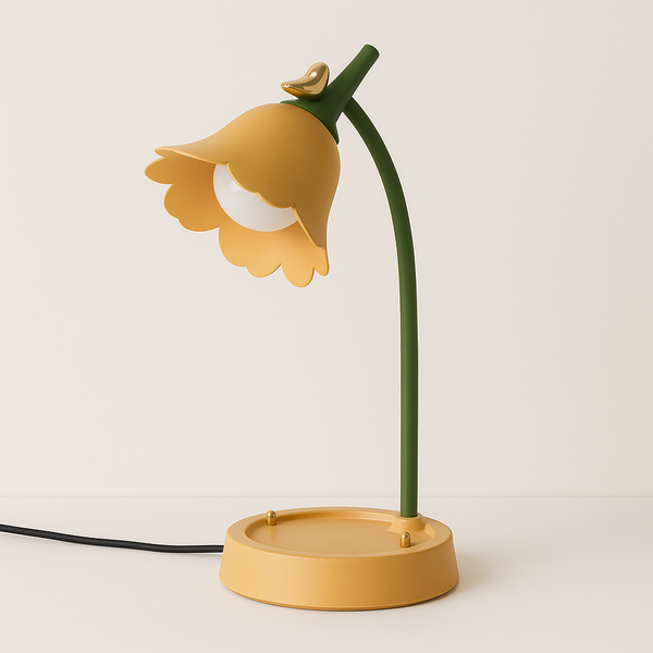 Luminária de Mesa Moderna Minimalista Articulada LED Flower