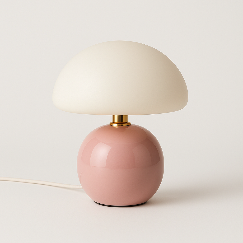 Luminária de Mesa Abajur Moderna Minimalista LED Acrílico Facino Colors