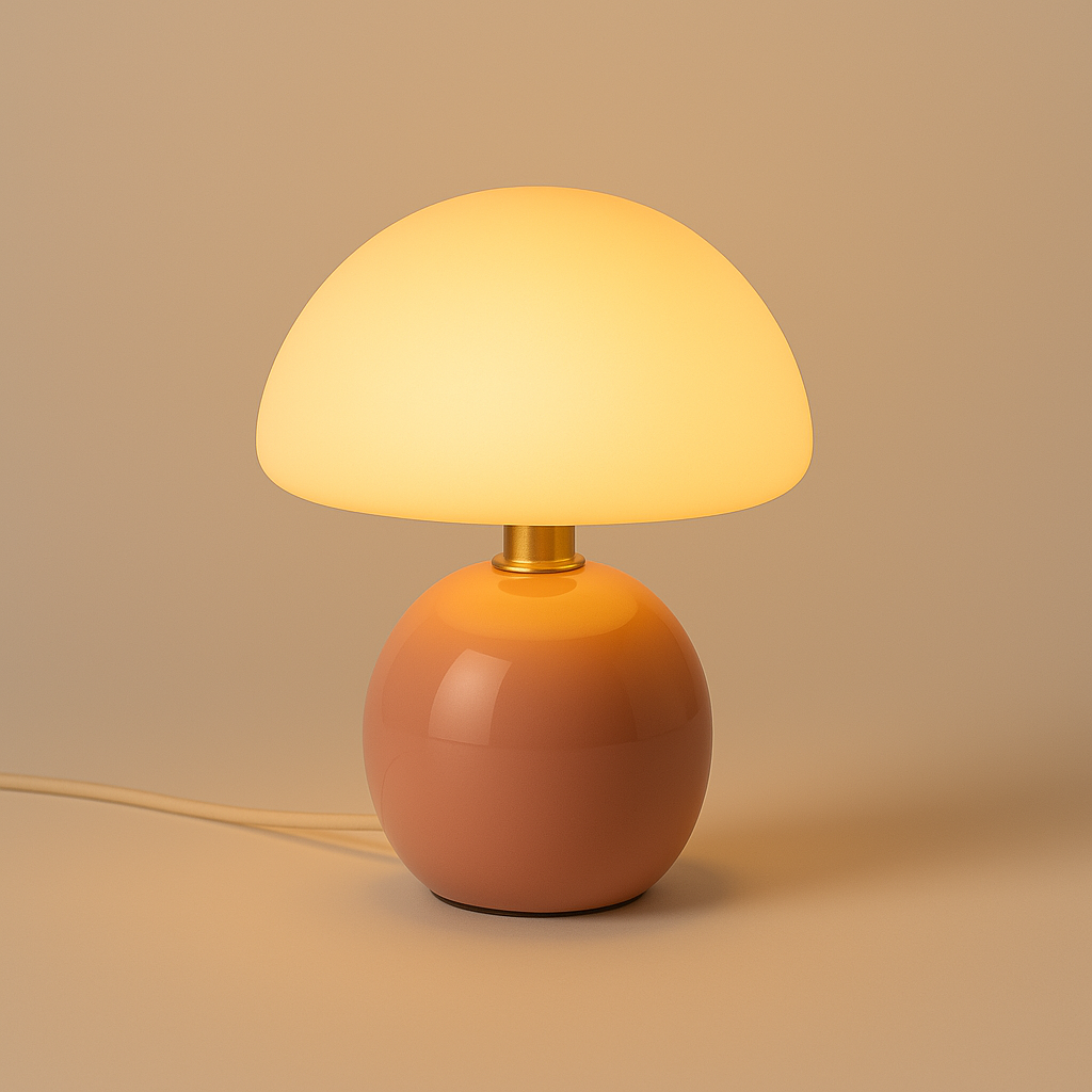 Luminária de Mesa Abajur Moderna Minimalista LED Acrílico Facino Colors