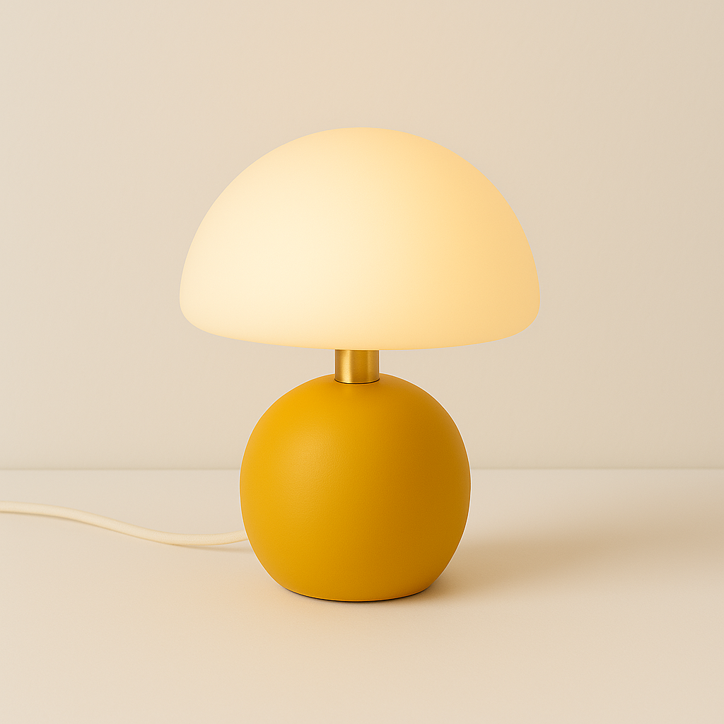 Luminária de Mesa Abajur Moderna Minimalista LED Acrílico Facino Colors
