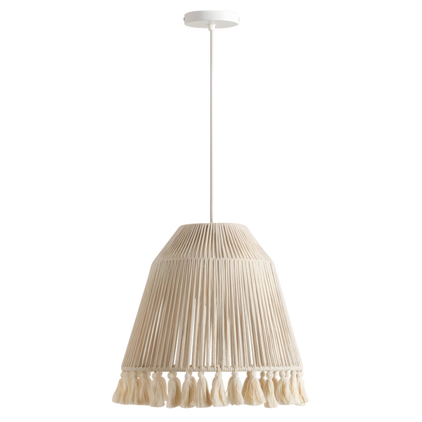 Luminária Pendente Moderna Minimalista Tecido Divin