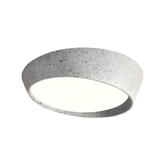 Luminária Plafon Moderna Minimalista LED Metal Acrílico Echo