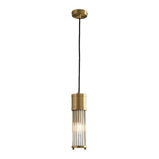 Luminária Pendente Moderna Minimalista Metal Vidro Bazzalo