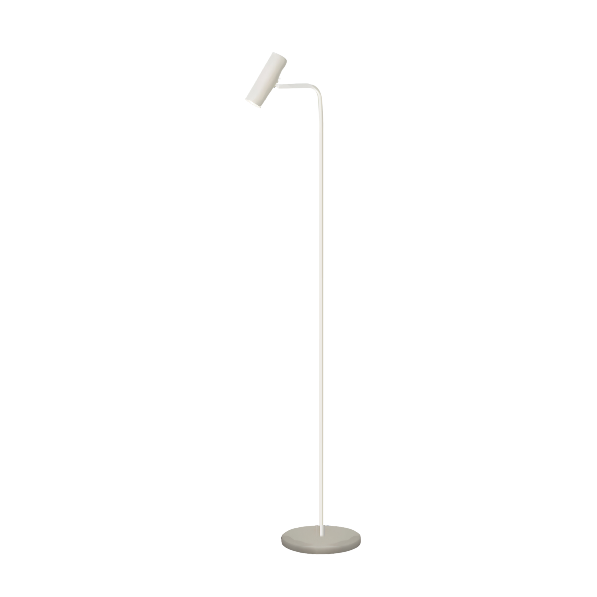 Luminária de Piso Chão Coluna Moderna Minimalista Articulada Metal Mármore LED Wind