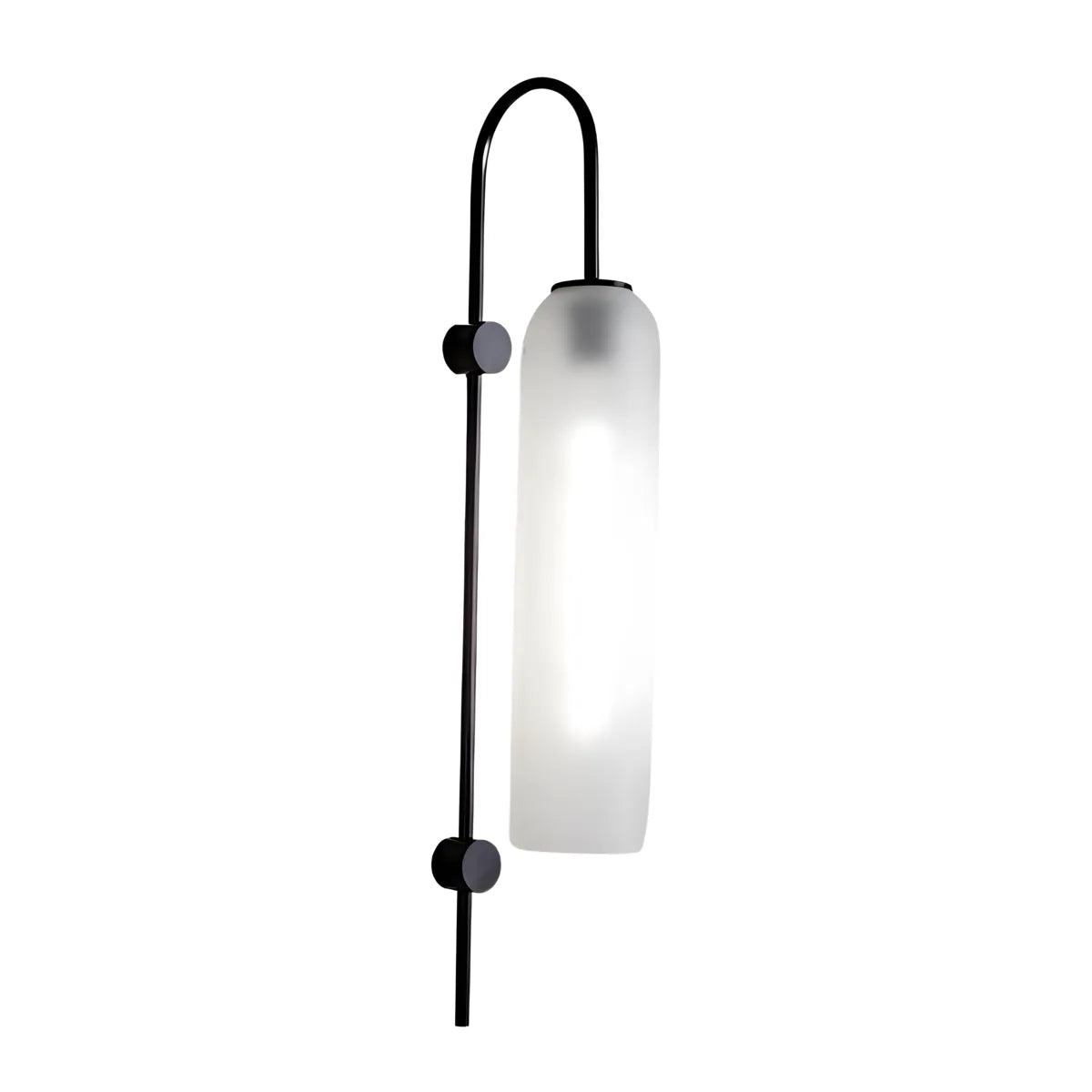 Luminária Arandela Moderna Minimalista Metal Vidro Myna