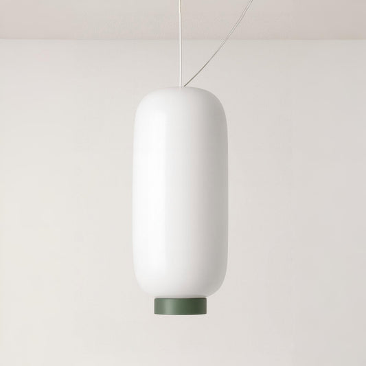 Luminária Pendente Moderna Minimalista Metal Vidro LED Glow