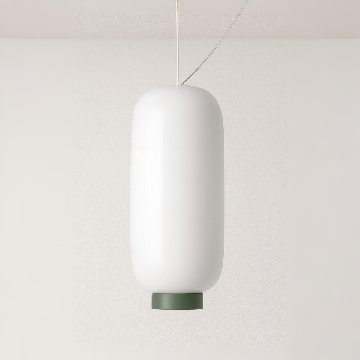 Luminária Pendente Moderna Minimalista Metal Vidro LED Glow