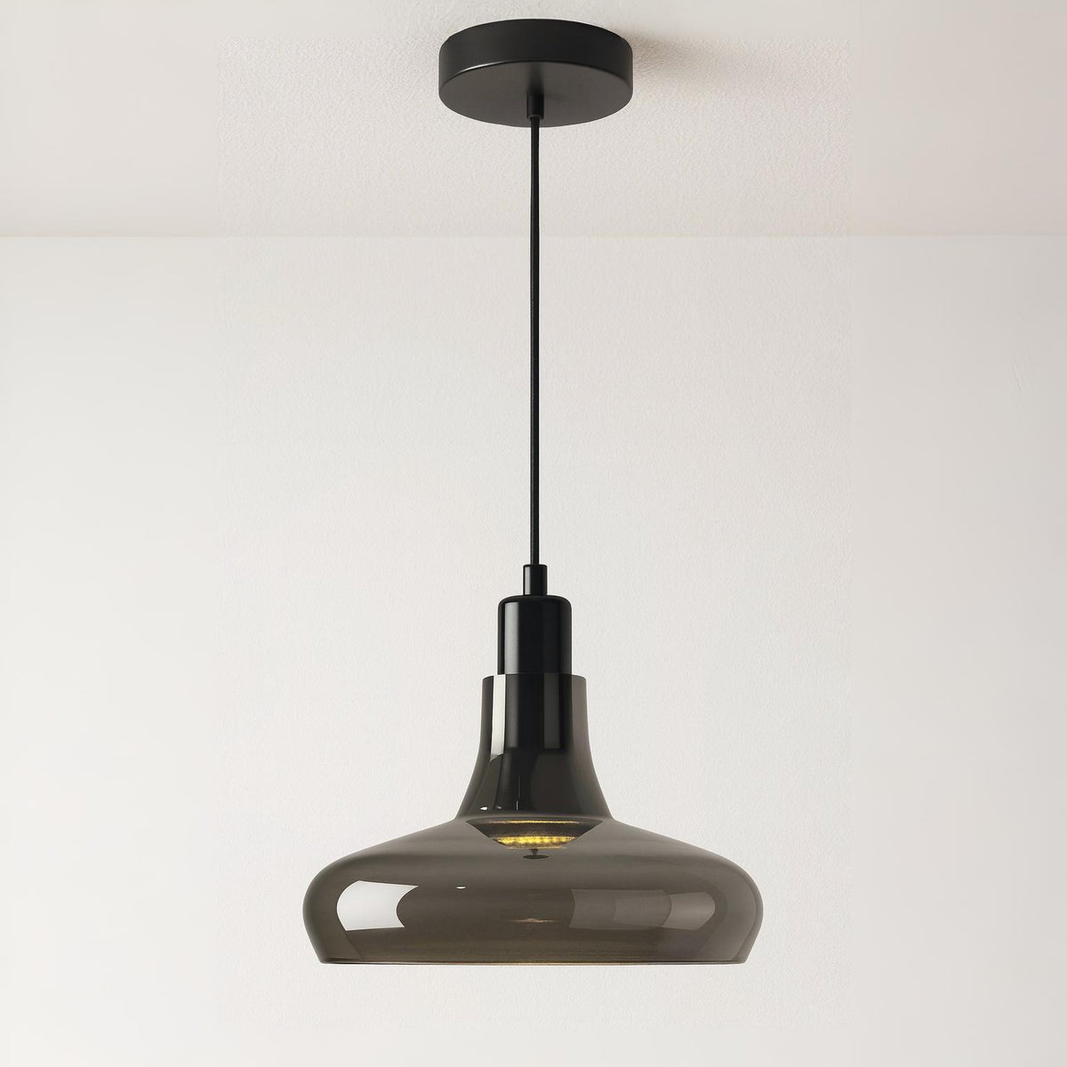 Luminária Pendente Moderna Minimalista Metal Vidro Nilo
