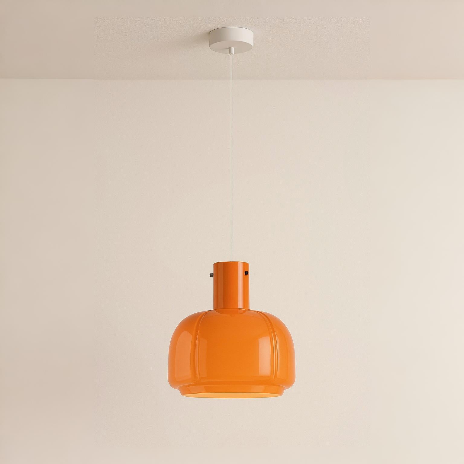 Luminária Pendente Moderna Minimalista Vidro Luma