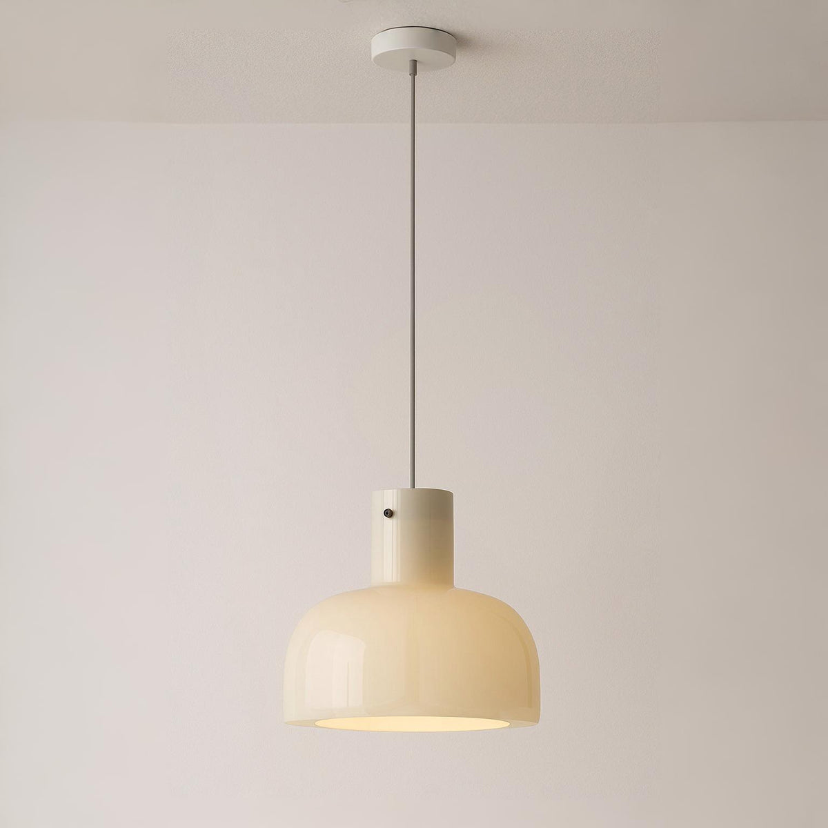 Luminária Pendente Moderna Minimalista Vidro Luma