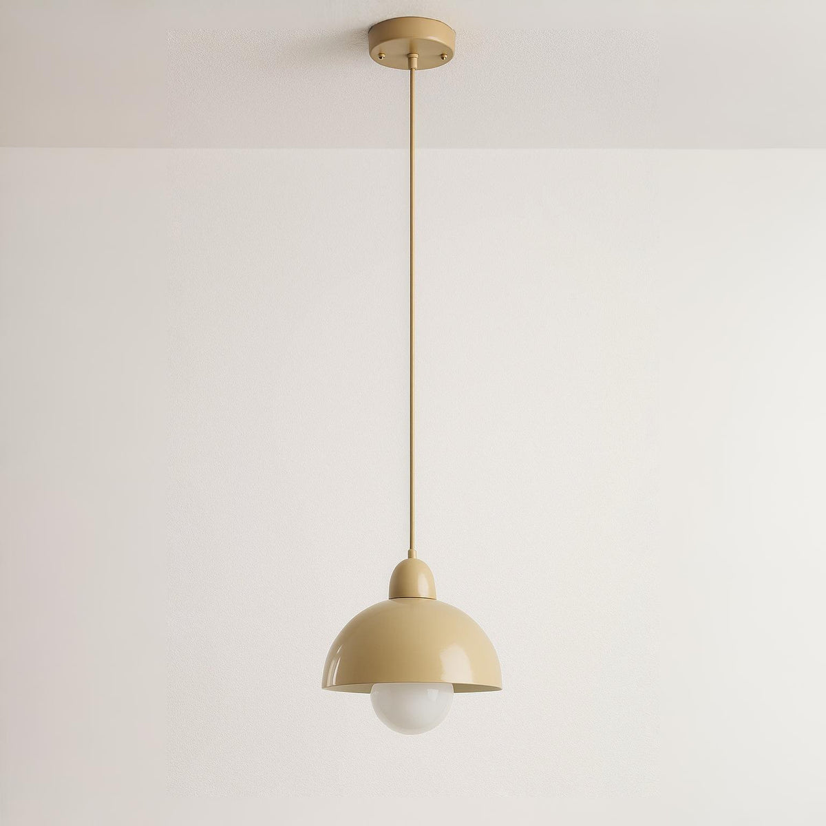 Luminária Pendente Moderna Minimalista Metal Madeira Bergen