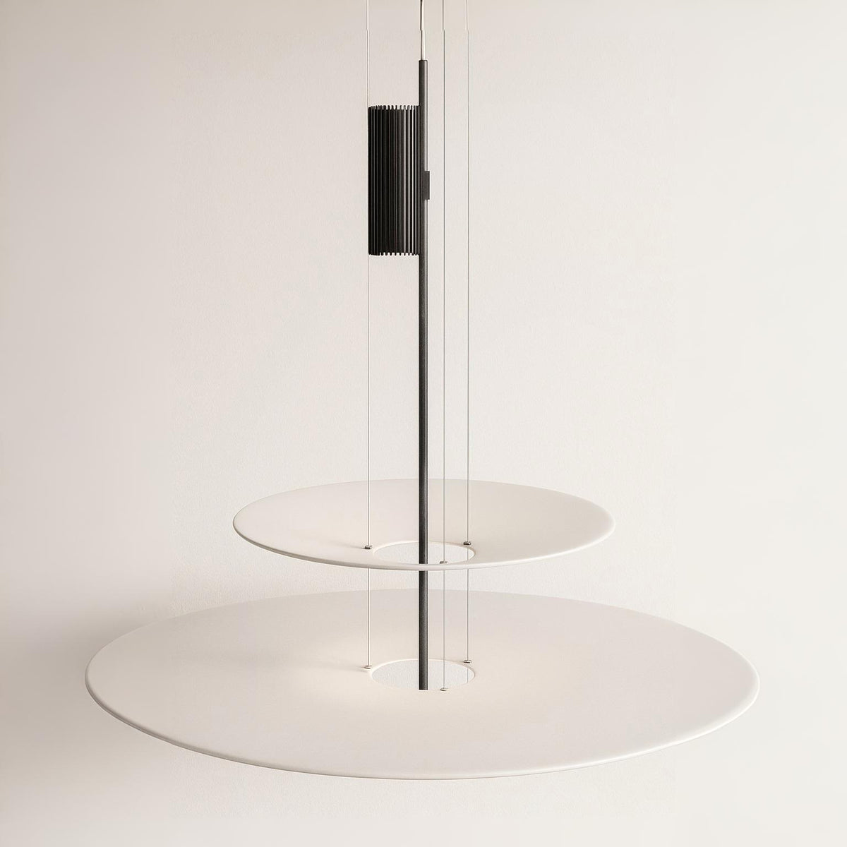 Luminária Pendente Moderno Minimalista Flamingo LED 4 Camadas