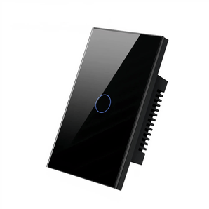 Interruptor Inteligente Smart Wi-Fi Alexa Touch Vidro Temperado Preto 4x2 - 1 - ORNE™