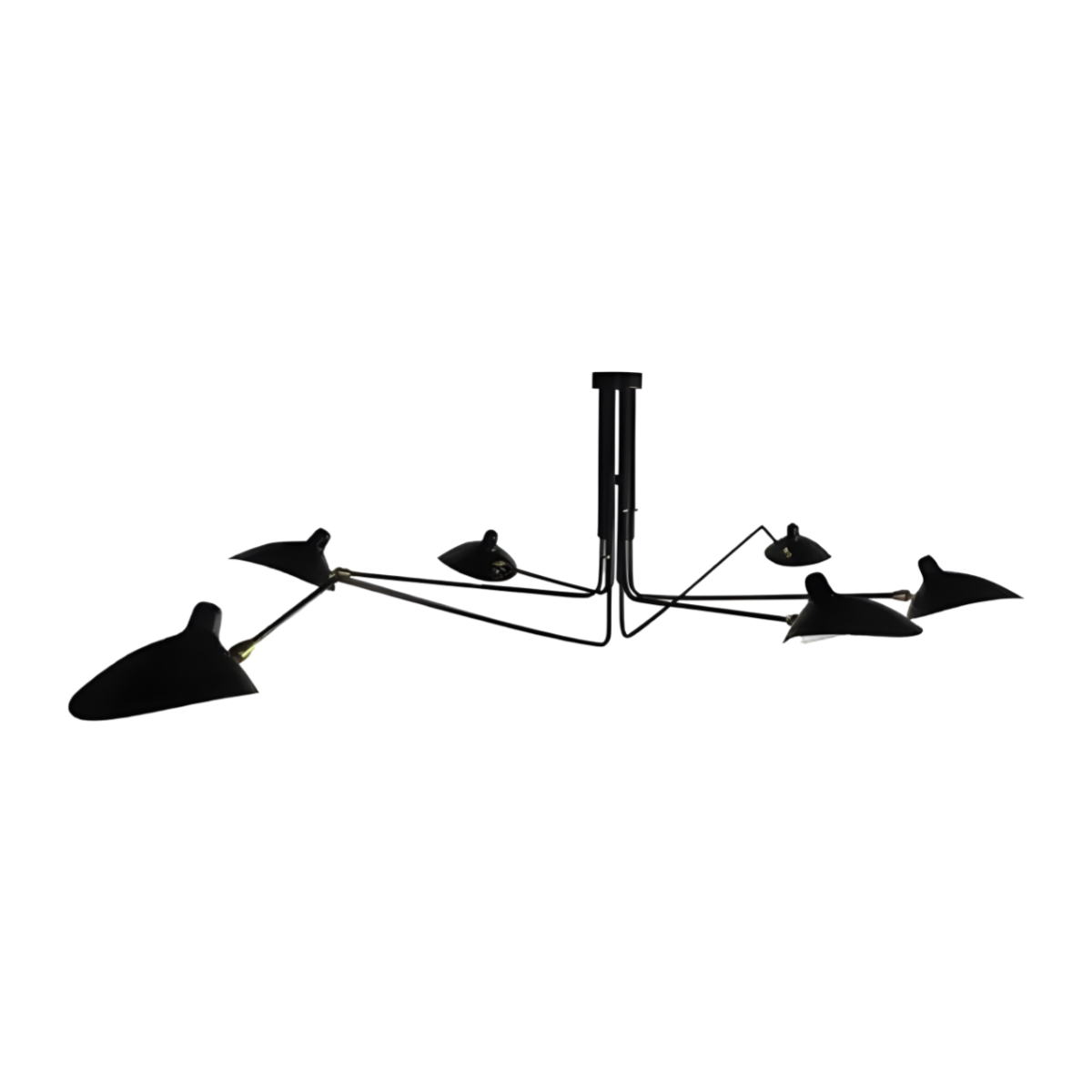 Luminária Plafon Moderna Minimalista Industrial Articulada Nerth Mouille