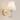 Luminária Arandela Moderna Clássica Metal Cúpula Tecido Gnoff - Branco / Dourado - ORNE™