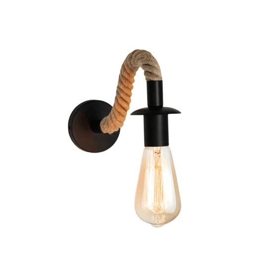 Luminária Arandela Moderna Industrial Retrô Corda Candle - ORNE™ — decor studio