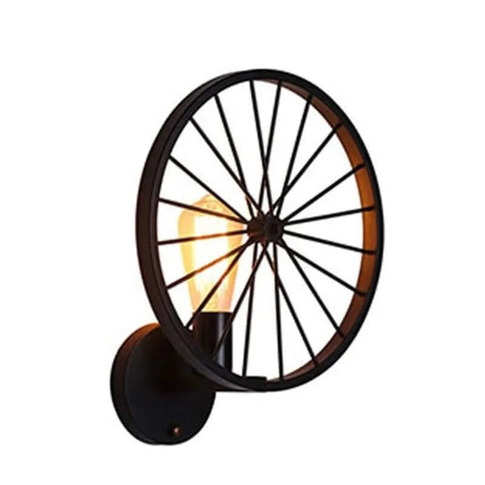 Luminária Arandela Moderna Industrial Retrô Wheel - ORNE™ — decor studio